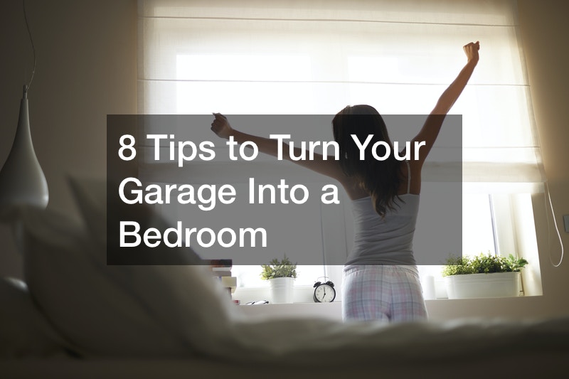 how to make a garage into a bedroom